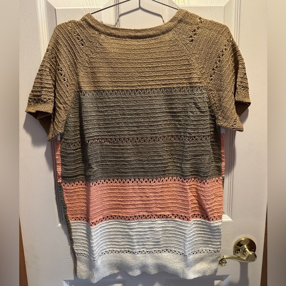 Colorful Striped Knit Top - Picture 2 of 3